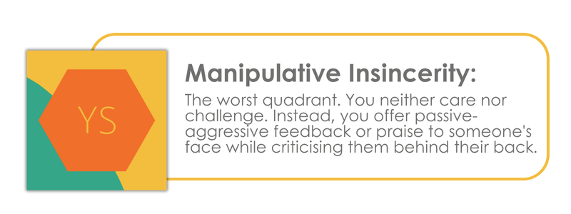 Manipulative Insincerity Manipulative Insincerity